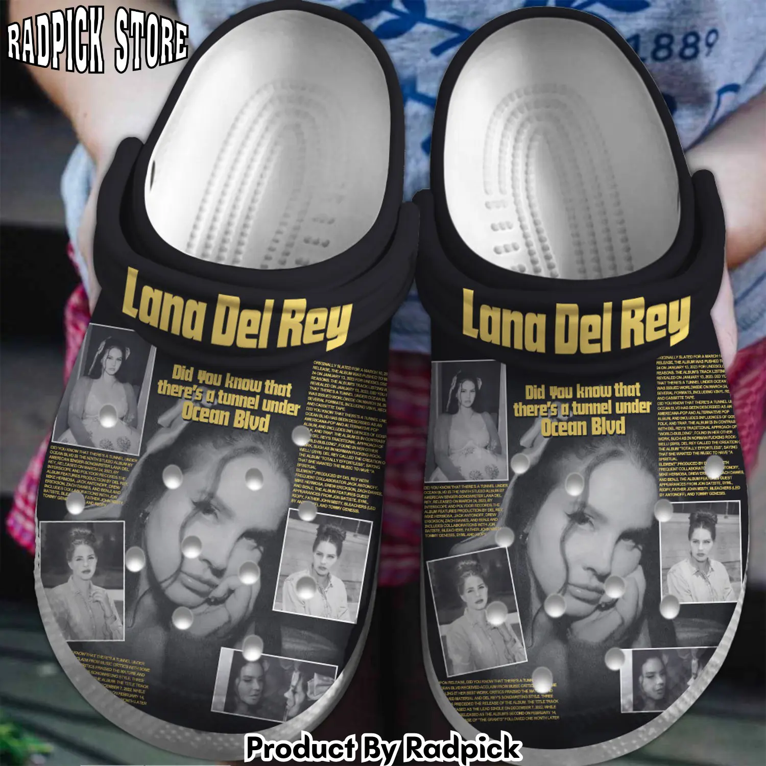 Radpick premium lana del rey music clogs shoes comfortable for men women rp6522270